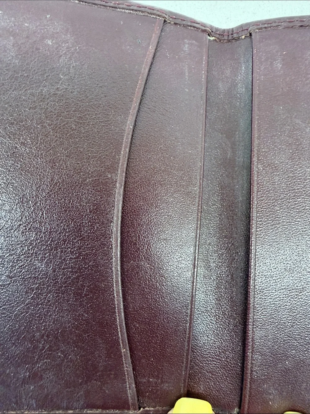 Mickey Mouse Leather Wallet - Dark Brown